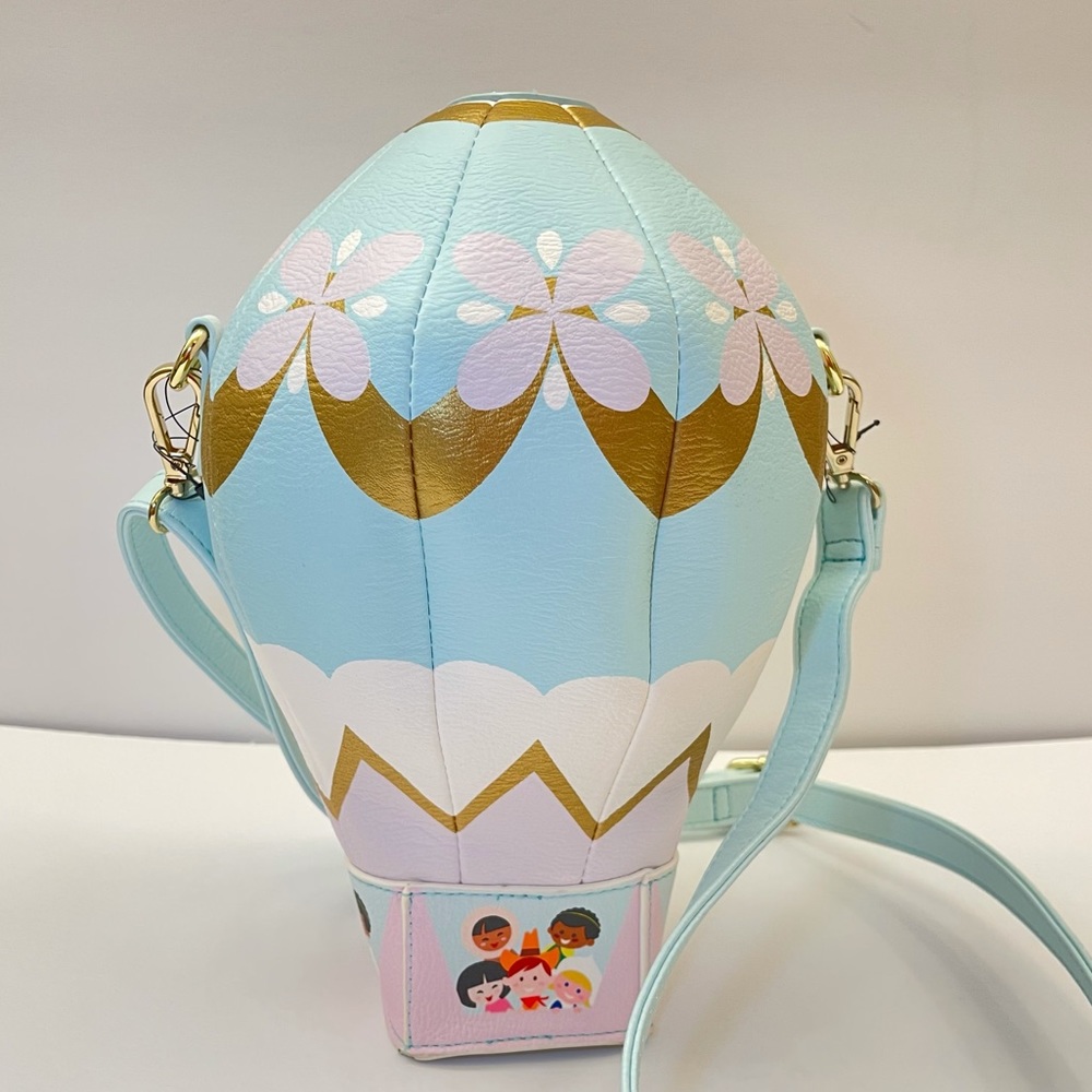 Disney Parks Loungefly Small World Balloon Bag